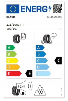 4x 215/60 R17C 109/107 T Barum SnoVanis3 FORD