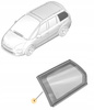 Szyba tylna boczna Citroen OE C4 PICASSO 8569NY