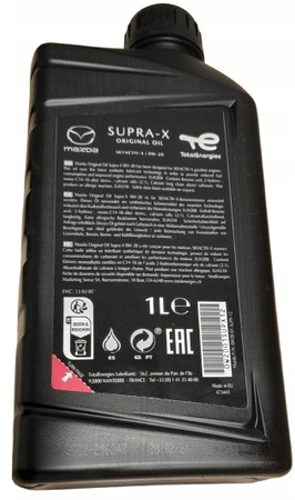 Olej syntetyczny Mazda OE Original Oil Supra-X 0W-20 1L SUPRA0W201