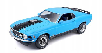 MODEL FORD MUSTANG MACH1 1:18 NIEBIESKI
