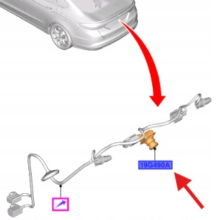 KAMERA PARKOWANIA FORD MONDEO MK5 2014- 2022 2504452 _ ES7T-19G490-BC