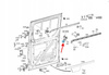 PRAWY WÓZEK ROLKI DRZWI PRZESUWNYCH MERCEDES SPRINTER W906 OE A9067600347