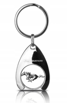 BRELOK Z ŻETONEM FORD MUSTANG ORYGINALNY