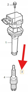 KOMPLET ŚWIEC ZAPŁONOWYCH 2.8 2.9 3.0 B6 VOLVO XC90 2003- S80 OE 8692072