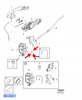 ZAMEK DRZWI LEWY TYŁ VOLVO XC90 2016- XC40 V60 S60 OEM/OE 31440999