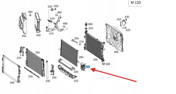 MERCEDES CLA W176 AMG A45 KIEROWNICA POWIETRZA A1765000231
