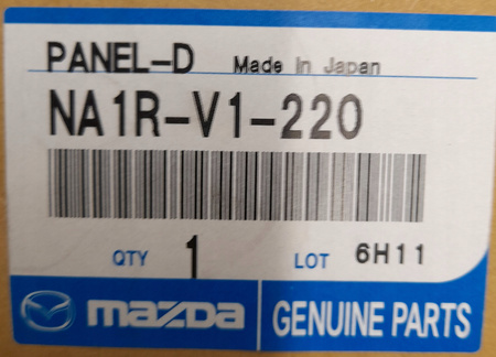 Nakładka na uchwyt na kubki - Mazda MX-5 NDE1_NA1RV1220