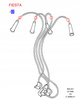 PRZEWODY ZAPŁONOWE FORD FIESTA ESCORT 1988-1995 _1202512_1U2J-12280-F1A