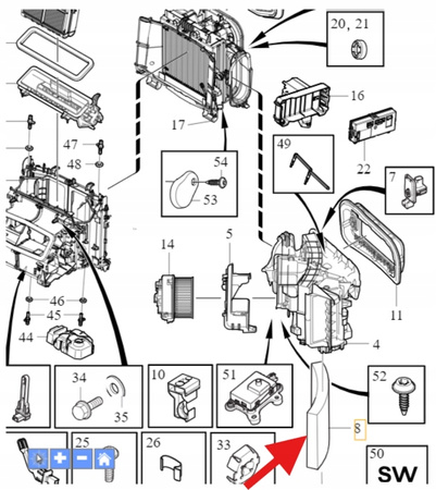 FILTR KABINOWY VOLVO S90 V90 2017- S60 V60 2019- XC90 XC60 OE 31407748