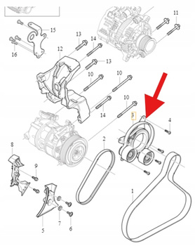 NAPINACZ PASKA OSPRZĘTU 2.0 D4 B4 VOLVO XC40 XC60 S60 V60 2021- OE 32312720