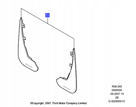 CHLAPACZE TYLNE FORD MONDEO Mk4 SEDAN 2007-2010_1440740_AM7S7J-F286A12-AA