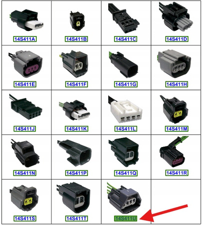 KOŃCOWKA PRZEWODU FORD RANGER MK5 2011- OE 5243438 _ 3U2J-14B475-UC