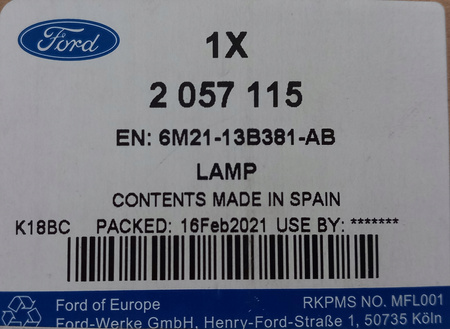 KIERUNKOWSKAZ LEWY FORD C-MAX S-MAX GALAXY 2006- 2057115 _ 6M21-13B381-AB