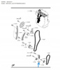 Prowadnica łańcucha napinacza - Mazda 3 BL_R2AA12671