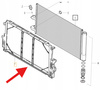 RAMA OBUDOWA CHŁODNICY KLIMY VOLVO S90 S60 V90 V60 XC60 OE 32224876