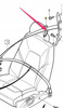 Przelotka pasa kierowcy Volvo OE 39885876