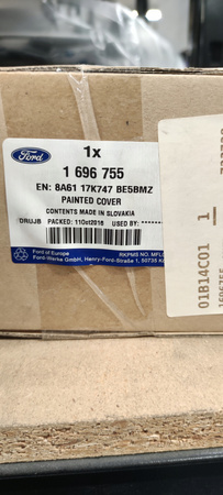 OBUDOWA LUSTERKA LEWEGO FORD B-MAX FIESTA Mk7_1696755_8A61-17K747-BE5BMZ