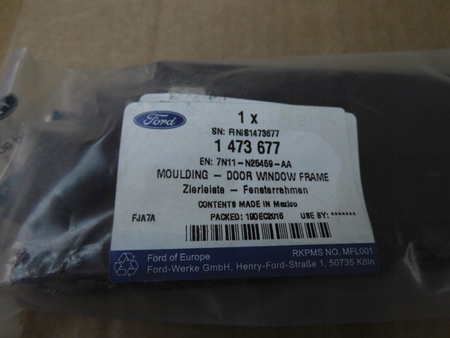 LISTWA SŁUPKA B LEWY TYŁ FORD FUSION 2002-2012 1473677 _ 7N11-N25459-AA 