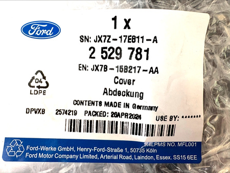 RAMKA HALOGENU LEWA POD PDC FORD FOCUS Mk4 2018- 2529781 _ JX7B-15B217-AA