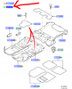 KOMPLET DYWANIKÓW FORD S-MAX Mk1 2007-2010 ANGLIK _1520365_6M2J-R130A88-FA3ZHE