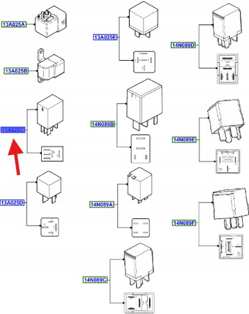 PRZEKAŹNIK WIELOFUNKCYJNY MONDEO S-MAX GALAXY 1454539 _ 6G9T-14B192-BA