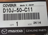 Osłona prawa lampy przeciwmgielnej - Mazda CX-3 DK_D10J50C11