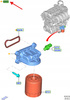PODSTAWKA FILTRA OLEJU 2.0 2.3 EB MUSTANG MONDEO 2117138 _ FR3E-6881-GD