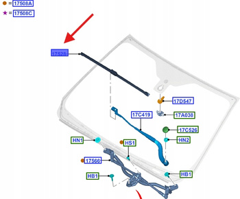 PIÓRO WYCIERACZKI PRWA STRONA 2366031 _ EB3B-17528-BB