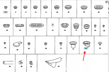 ZAŚLEPKA KOREK PODŁOGI 31mm MERCEDES S W140 E W124 W210 W202 OE A1239972981