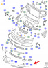 SPOILER PRZEDNI LEWY GALAXY 2000-06 1251367 _ YM21-A002A21-BBYYE1