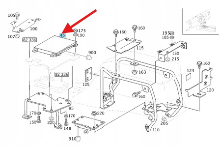 STEROWNIK AUTOMAT SKRZYNI BIEGÓW MERCEDES G W463 OE A0345454732
