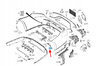 PRAWA NAKŁADKA ZDERZAKA TYŁ MERCEDES E W238 OE A2388801201