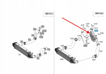 TŁUMIK SZMERÓW REZONATOR POWIETRZA DIESEL M642 MERCEDES OE A6429970520