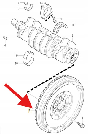 KOŁO DWUMASOWE DIESEL 1.6 D4 MMT6 VOLVO S60 V60 S80 V70 2013- OE 32339366