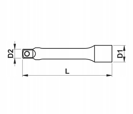 WURTH PRZEDLUZKA 1/4 152 MM ZEBRA