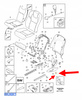 OSŁONA FOTELA LEWY PRZÓD VOLVO XC90 2016- XC60 V90 S90 OEM/OE 39831630