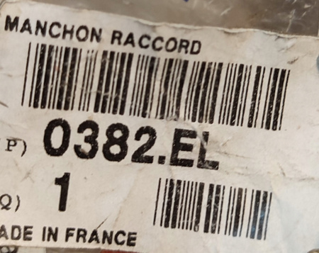 Przewód Powietrza C4, C4 I, C5 II, C5 III PEUGEOT 307, 407 0382EL