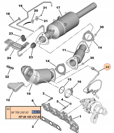 ŚLIZGI ZDERZAKA CITROEN DS 4 OE 7416X1