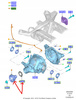 WYJŚCIE DYFERENCJAŁU FORD MUSTANG Mk6 2638857 _ HR3W-4851-CB