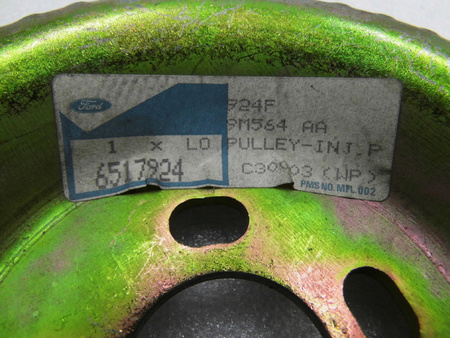 KOŁO PASOWE POMPY WTRYSKU FORD TRANSIT 1991-2000 _ 6517924 _ 924F-9M564-AA  