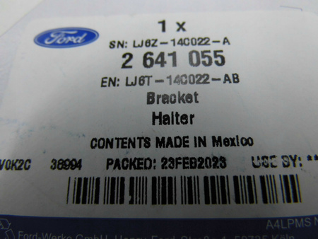 OSŁONA UCHWYT RADARU FORD KUGA Mk3 2020- OE 2641055 _ LJ6T-14C022-AB