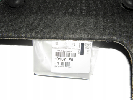 OSŁONA SILNIKA CITROEN C3 C4 C5 DS3 DS4 DS5 C-ELYSEE BERLINGO OE 0137F9