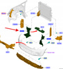 KIEROWNICA POWIETRZA PRAWA FORD RANGER 2015- 2284758 _ EB3B-8310-CE