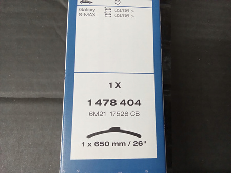 PIÓRO WYCIERACZKI PRAWY PRZÓD FORD S-MAX GALAXY _ 1680497 _ 6M2J-17528-A1A