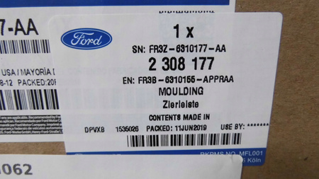 LISTWA PROGOWA LEWA FORD MUSTANG Mk6 2017- 2308177 _ FR3B-6310155-APPRAA