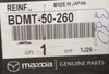 Belka zderzaka tylnego - Mazda 3 BP 2018-2023_BDMT50260