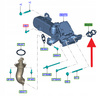 USZCZELKA ZAWORU EGR 2.0 TDCi FORD WIELE MODELI 1682010 _ 9M5Q-9D476-AA