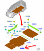 PODŁOGA BAGAŻNIKA FORD TRANSIT 2014-2018 _1939872_BK31-K115N00-BXD35B8