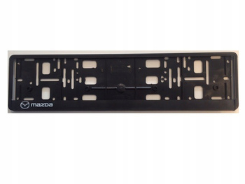 RAMKI POD TABLICE MAZDA KOMPLET ORYGINALNE