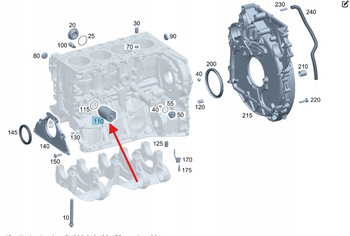 CZUJNIK CIŚNIENIA OLEJU DIESEL OM651 MERCEDES OE A6511800115